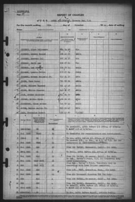 Thumbnail for Report of Changes > 30-Nov-1944