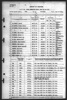 Report of Changes > 30-Sep-1944