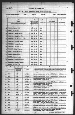 Report of Changes > 31-Oct-1944