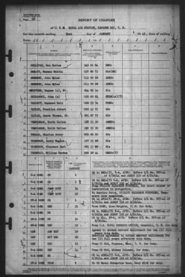 Thumbnail for Report of Changes > 31-Jan-1945