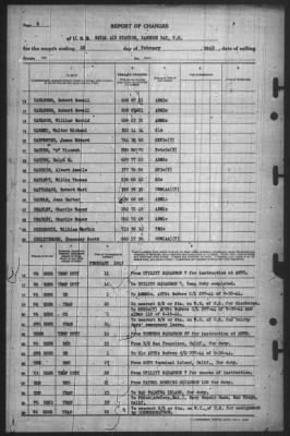 Thumbnail for Report of Changes > 28-Feb-1945