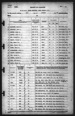 Report of Changes > 31-Oct-1941