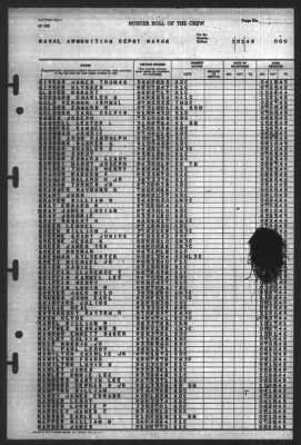 Thumbnail for Muster Rolls > 1-Jan-1946