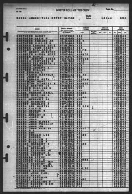 Thumbnail for Muster Rolls > 1-Jan-1946