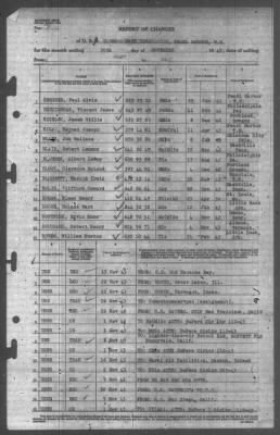 Thumbnail for Report of Changes > 30-Nov-1943