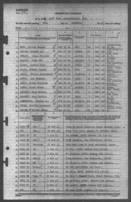 Thumbnail for Report of Changes > 30-Nov-1943