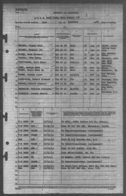 Thumbnail for Report of Changes > 31-Dec-1943