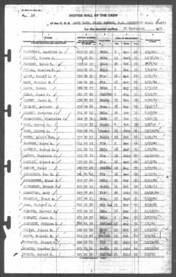 Muster Rolls > 30-Sep-1941