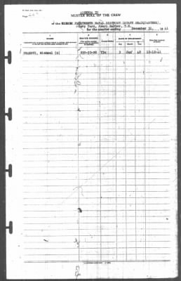 Muster Rolls > 31-Dec-1941