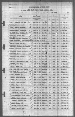 Muster Rolls > 30-Jun-1944