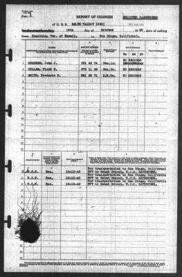 Thumbnail for Report of Changes > 14-Oct-1940