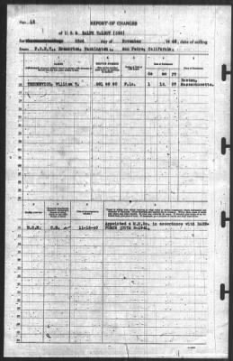 Thumbnail for Report of Changes > 23-Nov-1940