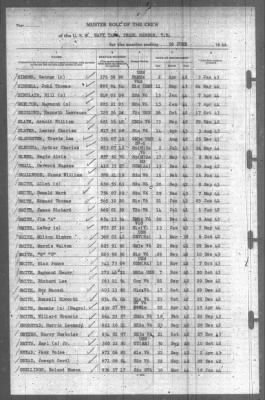 Muster Rolls > 30-Jun-1944