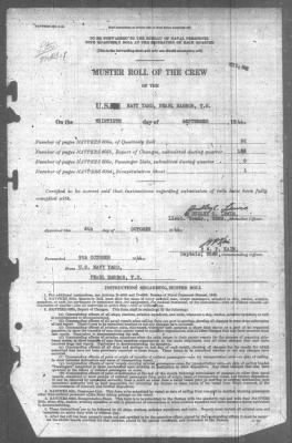 Muster Rolls > 30-Sep-1944