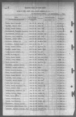 Muster Rolls > 30-Sep-1944