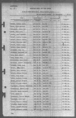 Muster Rolls > 30-Sep-1944