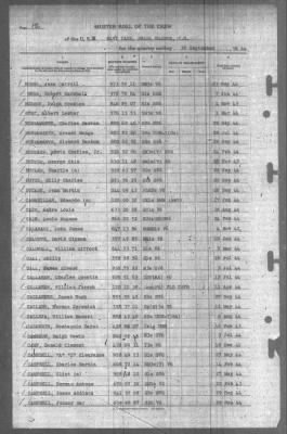 Muster Rolls > 30-Sep-1944