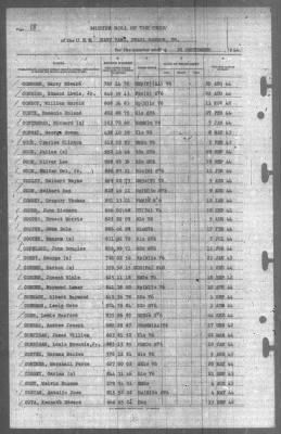 Muster Rolls > 30-Sep-1944