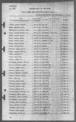 Muster Rolls > 30-Sep-1944