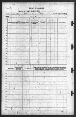 Report of Changes > 31-Jul-1941