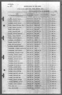 Muster Rolls > 30-Sep-1944