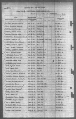 Muster Rolls > 30-Sep-1944