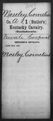 Thumbnail for Cornelius > Moseley, Cornelius