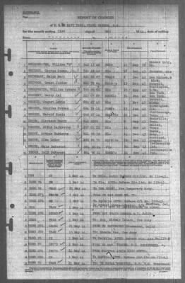 Thumbnail for Report of Changes > 31-May-1944