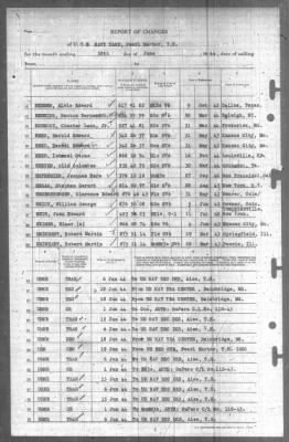 Thumbnail for Report of Changes > 30-Jun-1944