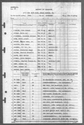 Thumbnail for Report of Changes > 30-Nov-1944