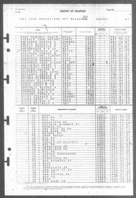 Thumbnail for Report of Changes > 12-Dec-1945