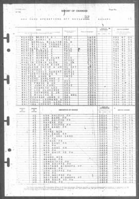 Thumbnail for Report of Changes > 12-Dec-1945