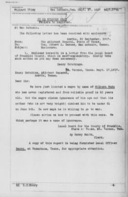 Old German Files, 1909-21 > Wilbur Wade (#67738)