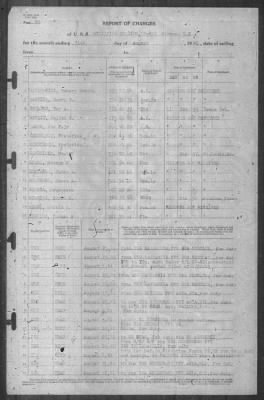 Thumbnail for Report of Changes > 31-Aug-1941