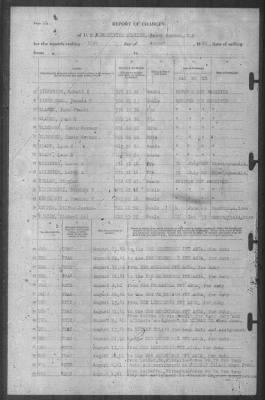 Thumbnail for Report of Changes > 31-Aug-1941