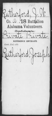 Thumbnail for J W > Rutherford, J W