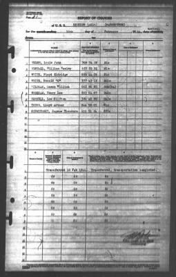 Thumbnail for Report of Changes > 10-Feb-1944