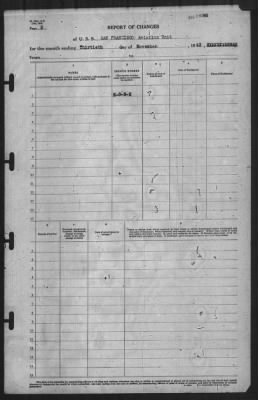 Thumbnail for Report of Changes > 30-Nov-1943