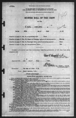 Muster Rolls > 30-Jun-1940