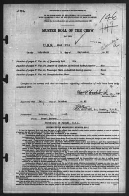 Muster Rolls > 30-Sep-1940