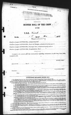 Muster Rolls > 1-Nov-1945