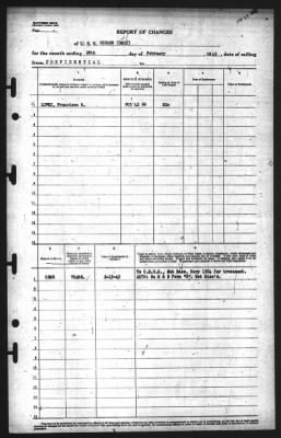 Report of Changes > 28-Feb-1945