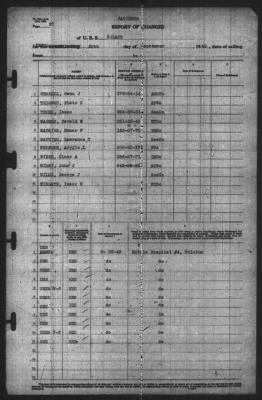 Thumbnail for Report of Changes > 30-Sep-1940