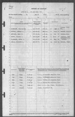 Thumbnail for Report of Changes > 31-Jul-1940