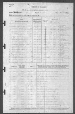 Thumbnail for Report of Changes > 4-Jan-1941