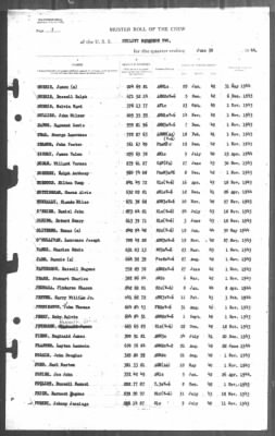 Thumbnail for Muster Rolls > 30-Jun-1944