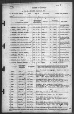 Thumbnail for Report of Changes > 30-Nov-1942