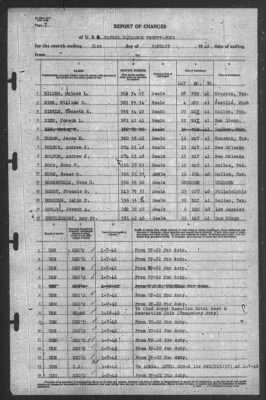 Report of Changes > 31-Jan-1942