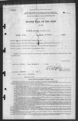 Muster Rolls > 30-Sep-1944