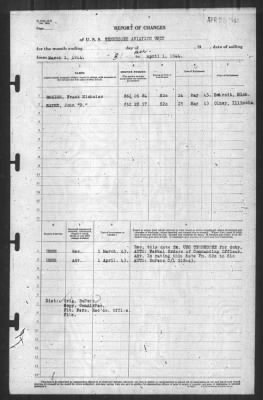 Report of Changes > 1-Apr-1944